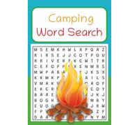 Camping Word Search: 50+ Word Search Puzzles with Easy to Read Print about Camping, Outdoors, Wildlife and More | 6x9 inches, 112 pages