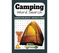 Camping Word Search: A Camping Theme Word Find Puzzle for Adults, Seniors, and Teens