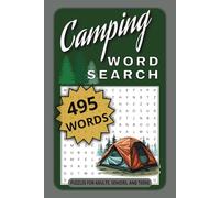 Camping Word Search Book: A Camping Word Find Puzzle Book for Adults, Seniors, and Teens