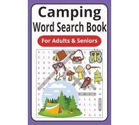 Camping Word Search Book: An Enjoyable Word Search Puzzle Book Covering Camping, Fishing, Navigation, Outdoors, and More! | 6x9 inches, 110 Pages | ... Gift for Recreation and Holidays!