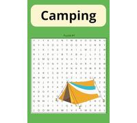 Camping Word Search Book: Camping Themed Word Find Puzzle for Adults, Seniors and Teens
