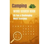 Camping Word Search Book: Fun puzzles about Camping | Large Print | 6x9 | 110 pages