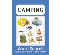 Camping Word Search Book: Relaxing Nature-Themed Puzzle Fun Inspired by Camping, Hiking, Mountains, and Outdoor Adventures