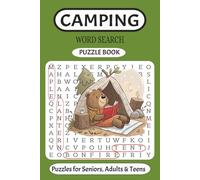 Camping Word Search book: Word Puzzle with easy print about camping, outdoors and more, 6 x 9 size, 120 pages, gift for , vacations, holiday and relaxing