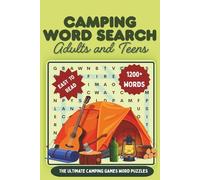 Camping Word Search Book: Word Searches with Easy to Read Print about Bonfire, Tent, Vacation and More | 6x9 inches, 161 pages | 80+ Puzzles ... Gifts for Vacations, Holiday, Birthdays and Free Times