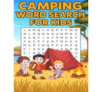 CAMPING WORD SEARCH FOR KIDS: Fun Camping Word Search Puzzles