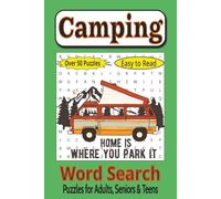 Camping Word Search: Fun & Relaxing Outdoor-Themed Puzzles for Nature Lovers of All Ages