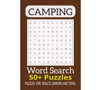 Camping Word Search Puzzle Book: Camping and Nature Word Search Puzzles for Outdoor Enthusiasts