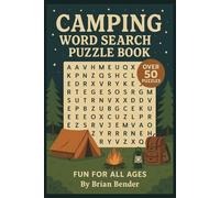 Camping Word Search Puzzle Book: Easy-to-Read Puzzles Featuring Tents, Trails, and Campfire Fun