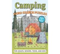 Camping Word Search Puzzle Book: Fun Outdoor-Themed Word Finds for Adults & Kids | Brain-Boosting Camping Activities, Nature Terms & Wilderness ... | Perfect for Travel, RV Trips & Camp Lovers