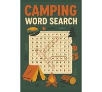Camping Word Search Puzzle Book: Word Search Puzzles with Easy to Read Print about Camping, Hiking, Nature, and More | 6x9 inches, 110 pages | 50+ ... Nature Lovers, and Outdoor Relaxation