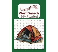 Camping Word Search Puzzle Book: Word searches with easy to read print about camping and the outdoors| 6x9 inches, 110 pages| 50 + pages...Great gift ... outdoor enthusiast, vacations or traveling