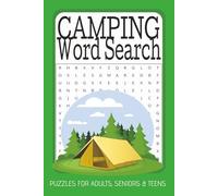 Camping Word Search Puzzle Book: Word Searches with Easy to Read Print about Camping, Camp , Happy Camper Life and More | 6x9 inches, 110 pages | 50+ ... Gift for Vacations, Holidays and Free Times
