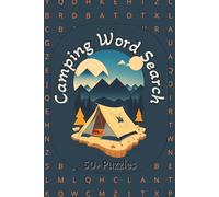 Camping Word Search Puzzle Book: Word Searches with Easy to Read Print about Camping, Campfire, Summertime and More | 6x9 inches, 110 pages | 50+ ... Gift for Vacations, Holidays and Free Times