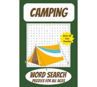 Camping Word Search Puzzle Book: Word Searches with Easy to Read Print about Camping, Outdoor Camping, Nature Camping and More | 6x9 inches, 110 pages ... Gift for Vacations, Holidays and Free Time