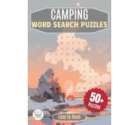 Camping Word Search Puzzle Book: Word Searches with Easy to Read Print about Camping, Outdoors, Hiking and More | 6x9 inches (15.24 X 22.86 cm), 110 ... Holidays and Free Times | Solutions Included