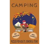 Camping Word Search Puzzle Book: Word Searches with Easy to Read Print about Camping, RV Camping, Dog Camping and More | 6x9 inches, 110 pages | 50+ ... Gift for Vacations, Holidays and Free Times.