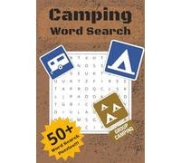 Camping Word Search Puzzle Book: Word Searches with Easy to Read Print about Camping, the Outdoors, Nature, and More | 6x9 inches, 110 pages | 50+ ... Gift for vacation, Holidays, and Relaxation