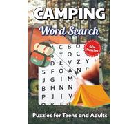 Camping Word Search Puzzle Book: Word searches with easy to read print about Camping, Travelling and more | 6 x 9 inches, 110 pages | 50+ puzzles… Gift for vacations, Holidays and Free Times
