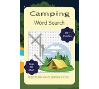Camping Word Search Puzzle Book: Word Searches with Easy to Read Print about Camping Word Search, Camping Themed Word Find Puzzle Book and More I 6x9 ... Gift for Vacations, Holidays and Fun