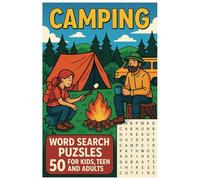 Camping Word Search Puzzles: Solve Puzzles, Make S’mores, and Enjoy the Great Outdoors!