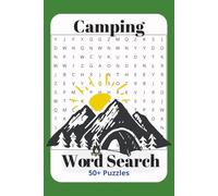Camping Word Search: Word Search Puzzle Book | 6x9,110 pages, 50+ puzzles