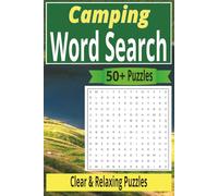 Camping Word Search: Word Searches with Easy to Read Print about Camping,Nature, Flora, and More | 6x9 inches, 110 pages | 50+ Puzzles ... Gift for Free Times, Vacations, and Family Fun