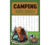 Camping Word Search: Word Searches with Easy to Red Print about Camping, Wildlife, Nature and More | 6x9 Inches, 110 pages | 50+ Puzzles ... Gift for Vacations, Holidays and Free Times
