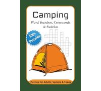Camping Word Searches, Crosswords & Sudoku: Word searches, crossword Puzzles with Easy to Read Print about Camping, Wildlife, Outdoors and More | 6x9 ... Gift for Vacation, Holidays and Relaxation