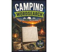 Camping Wordsearch puzzle book: Word Searches with easy to read print about camping, outdoors, adventures and more | 6x9 inches, 110 pages | 50+ puzzles