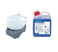 Campingaz 2000030582 Wc Portatile, Bianco, 20 L & Standard 2.5 L, Additivo Per Sanitari Unisex-Adulto, Blu, Xl