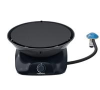 Campingaz 360 grill cv, barbecue da tavolo rotondo da campeggio con coperchio, g