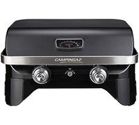 Campingaz Barbecue a Gas da Tavolo 2 Fornelli Potenza 5000 watt colore Nero Inox - 2000035660 Attitude 2100 LX