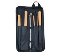 Campingaz borsa set attrezzi per barbecue grill 6 pezzi in acciaio inox portatil