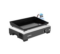 Campingaz Othello - Piastra a gas 1 CV | Piastra riscaldante da 2,8 kW | Griglia portatile da tavolo per barbecue | Superficie in acciaio smaltato | Bruciatore con tecnologia BlueFlame per grigliare