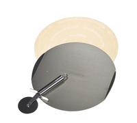 Culinary Modular - Pietra per pizza e rotella taglia pizza Sabbia, Ceramica, Rotondo, Acciaio inossidabile, Acciaio inossidabile, Acciaio inossidabile