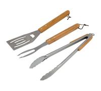 Campingaz Set 3 Pezzi con Manico in Legno Campingaz