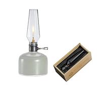 Campingmoon Coreless Gassificazione Tenda A Lume Di Candela Lampada A Gas Atmosfera Lanterna A Gas Da Campeggio Con Custodia Per Lanterna In Legno T-1