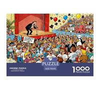 Campionato di barzellette papali Puzzle in Legno Impermeabile Puzzles Da 1000 Pezzi Per Adulti Impossibili Giochi Educativi