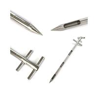 Campionatore A Tre Zone Per Cereali Da 39,4/47,2/59/78,7 Pollici, Strumento Rotativo A 3 Slot Per Il Campionamento Di Terreno E Particelle Sonde Per La Cura Dei Cereali Del Mais(1.2mx32mm/47.2x1.25in)