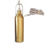 Campionatore D'acqua Bottiglia di Estrazione del Campione di Olio di Rame, Serbatoio di Campionamento Dell'olio Piccolo Medio Grande con Corda, Contenitore di Campionamento del Liquido di Estrazione(R