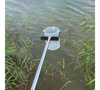 Campionatore d'acqua con asta telescopica, collettore di liquidi portatile per lago all'aperto, capacità 500 ml/1000 ml, palo in acciaio con cucchiaio in plastica, portata 1,17-4 m