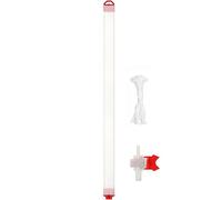 Campionatore d'Acqua per campionamento di liquidi in PE, Tubo di campionamento dell'Acqua Ultraleggero con Sfera di Arresto dell'Acqua e valvola, per monitoraggio Ambientale (2 Pezzi)