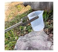 Campionatore d'acqua portatile con linea graduata per campionamento di liquidi, tazze staccabili per un facile utilizzo, ideale per ricerche sul campo e test dell'acqua