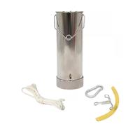 Campionatore d'acqua regolabile di alta qualità in acciaio inossidabile da 1 pezzo - Becher a pendolo 304 for campionamento e test accurati dell'acqua(2.5L)