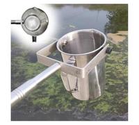 Campionatore d'Acqua Telescopico,Asta di Campionamento dell'Acqua da 1000ml,Campionatore Verticale a Oscillazione per Il monitoraggio Ambientale,Metal,0.65~1.5m/2.1~4.9ft