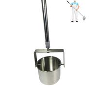 Campionatore d'acqua telescopico， Campionatore d'acqua telescopico, sistema di campionamento dell'acqua girevole, for il monitoraggio ambientale(500ml,1.43 6m/4.7ft 19.7ft)