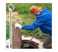 Campionatore d'Acqua Telescopico con Asta in Acciaio Inossidabile 304 - Bottiglia di Prelievo Portable 500ml e 1000ml per Monitoraggio Ambientale, Fiumi e Laghi