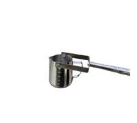 Campionatore d'acqua telescopico in acciaio inossidabile Campionatore a bicchiere pendolare per pozzetti, sversamenti di petrolio monitoraggio della qualità dell'acqua(1000ml,6M/19.6FT)