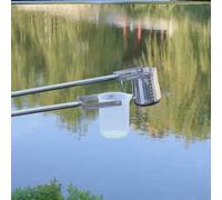 Campionatore d'acqua telescopico in acciaio inossidabile e plastica medica | Lunghezze multiple multimateriale for la raccolta dell'acqua(Stainless Steel,1.11m-300CM/3.6ft-9.8ft)